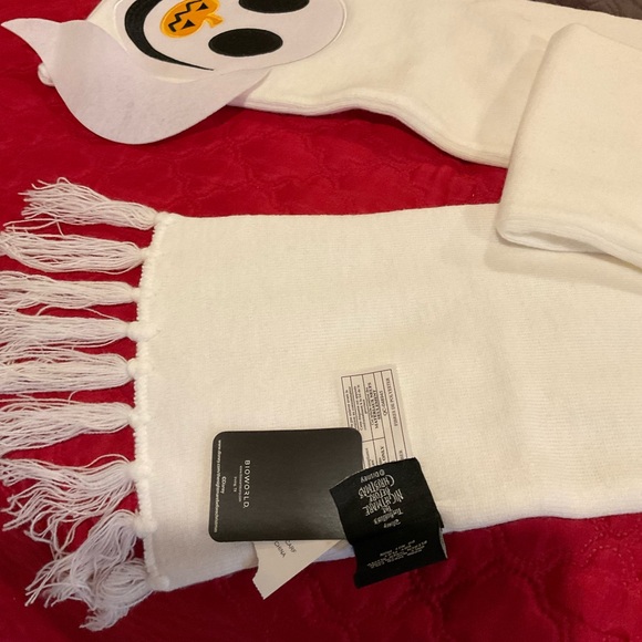 NWT Disney The Nightmare Before Christmas Scarf Zero 3D ears an embroidered face - Picture 9 of 13